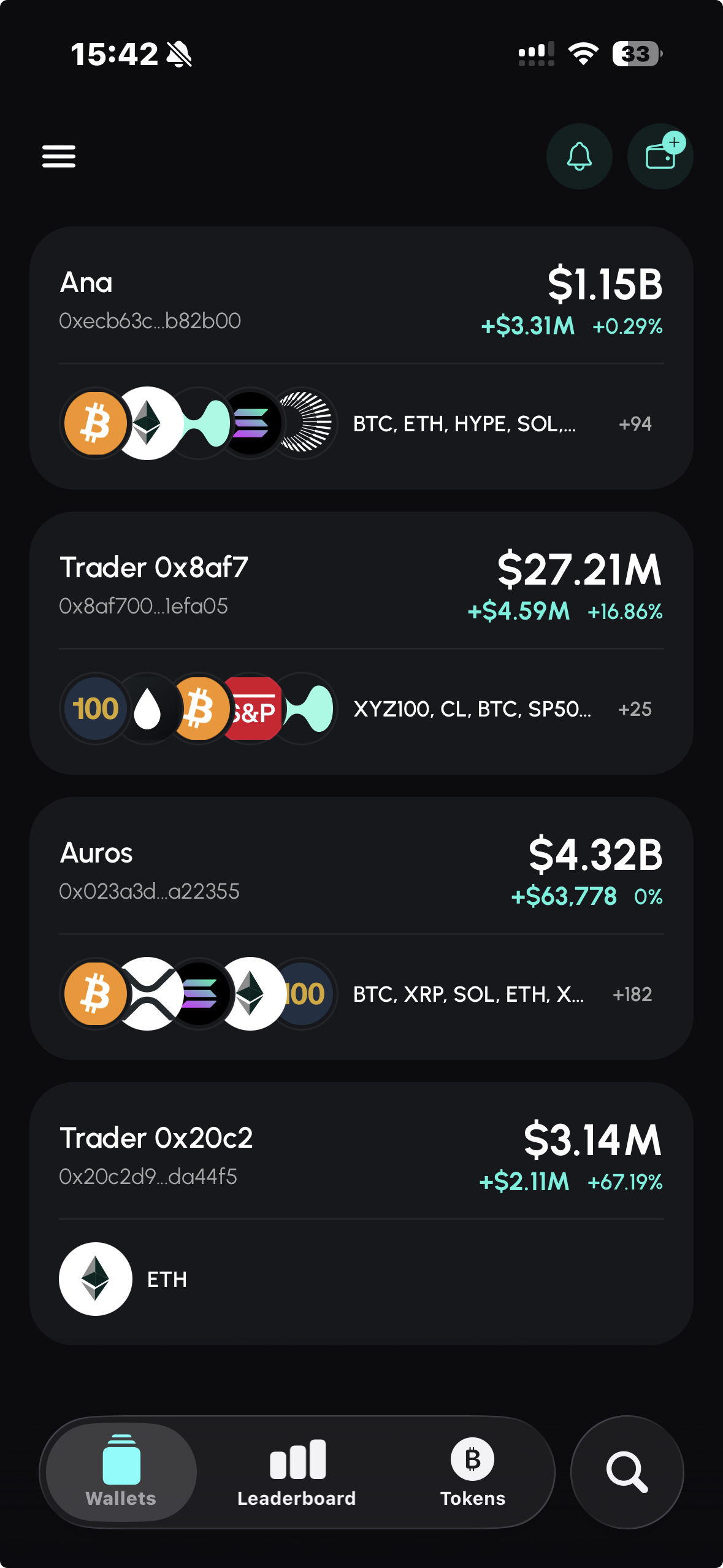 HyperTracker app screenshot